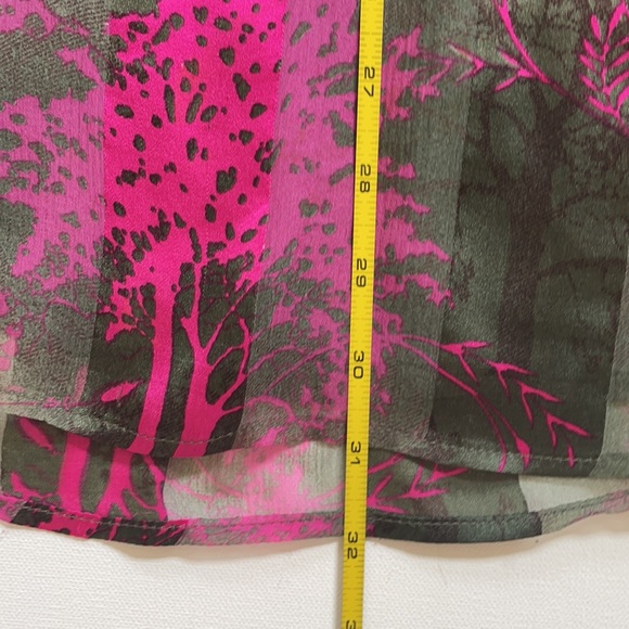 COPY - Rory Beca Silk Shirt Dress in size S, Half Sleeves V Scoop neckline, G… - Picture 13 of 13